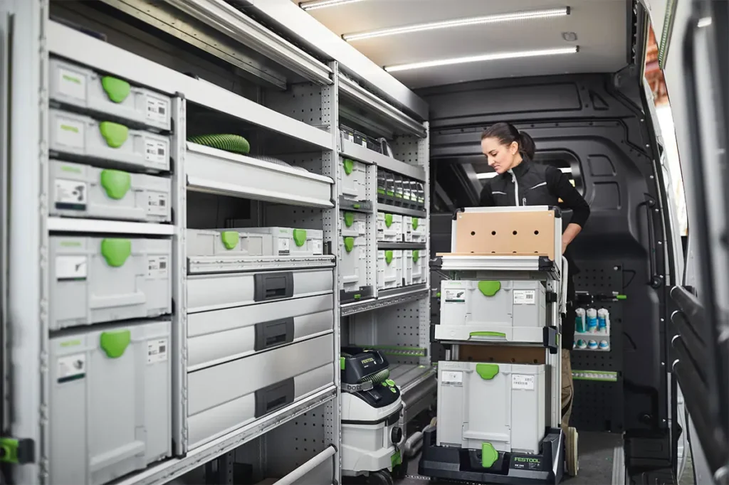 festool systainer work van